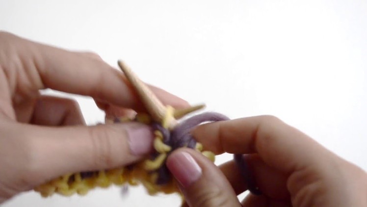 How to knit Brioche stitch on two needles | WE ARE KNITTERS