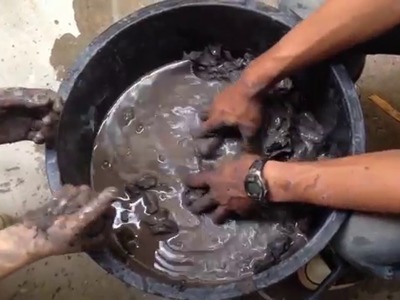 How to make stoneware slip casting