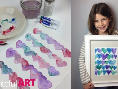 How to Paint "Hearts"-- with Watercolors