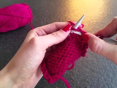 Knitting for beginners: Part 3 - How to do a purl stitch