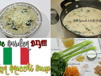 Olive Garden DIY || Chicken Gnocchi Soup Recipe