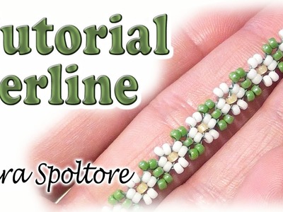 Sarubbest: fiore con perline per principianti - Tutorial perline - DIY anello, collana, bracciale