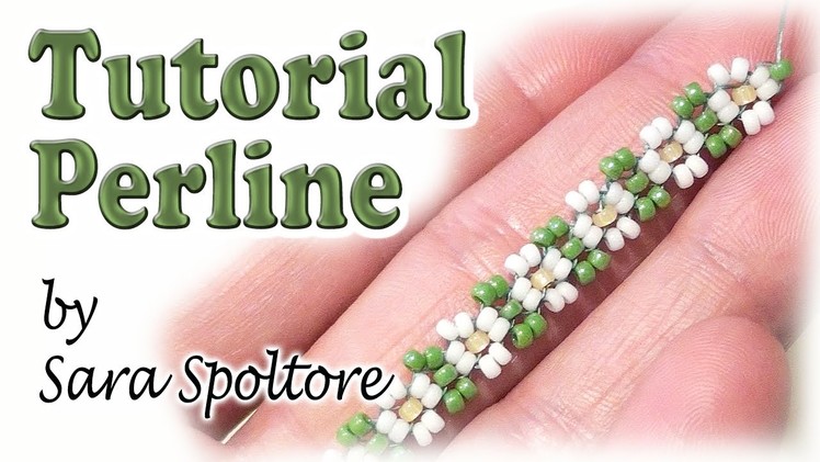 Sarubbest: fiore con perline per principianti - Tutorial perline - DIY anello, collana, bracciale