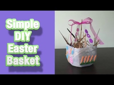 Simple DIY Milk Jug Easter Basket