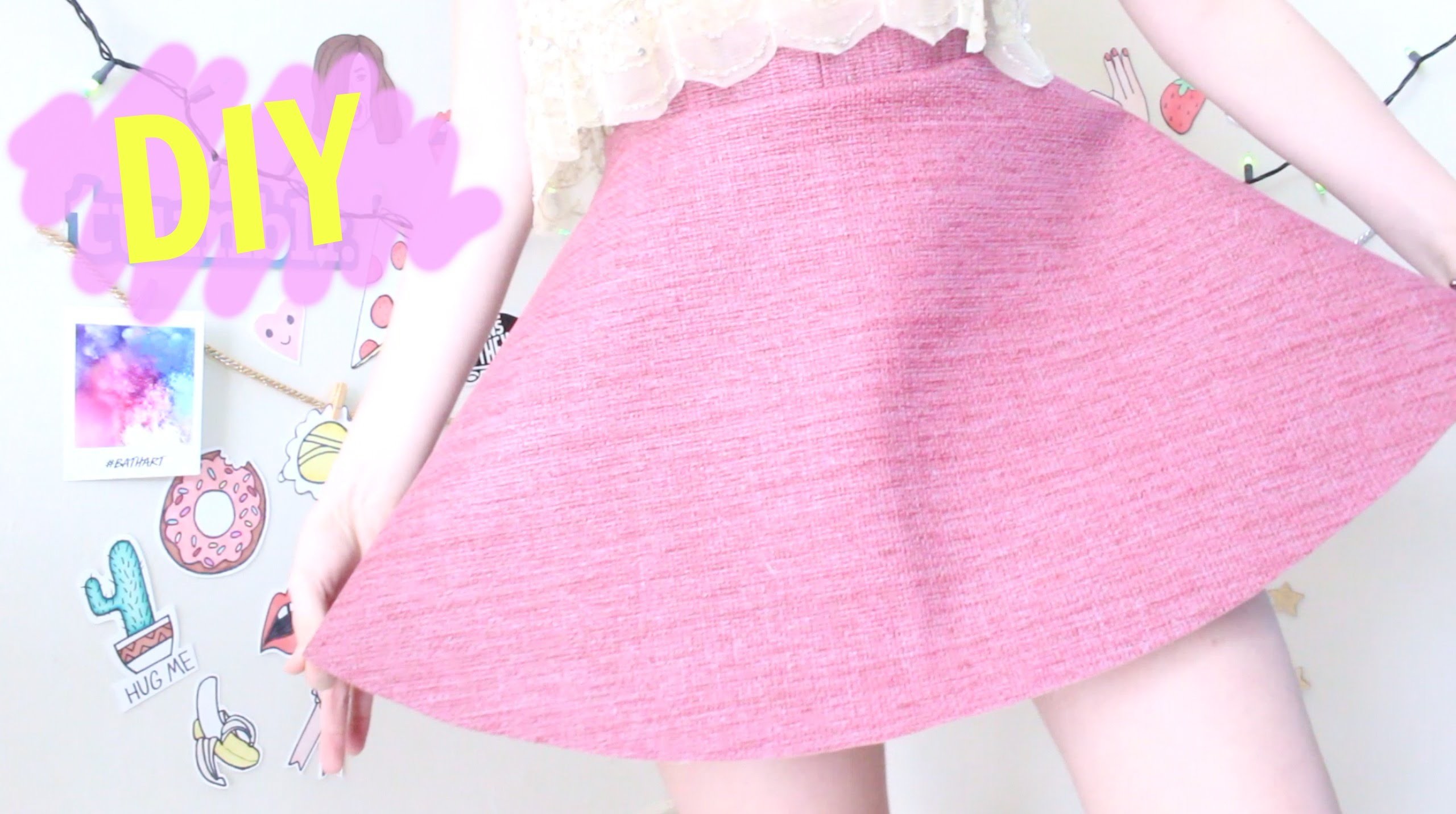 vinyl skirt diy