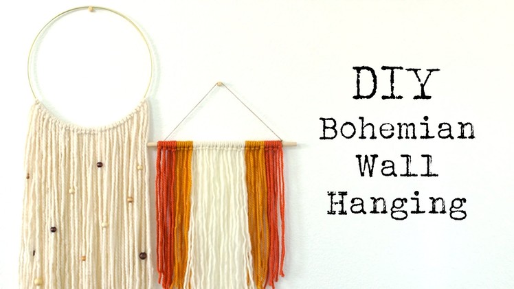 DIY Boho Wall Hanging