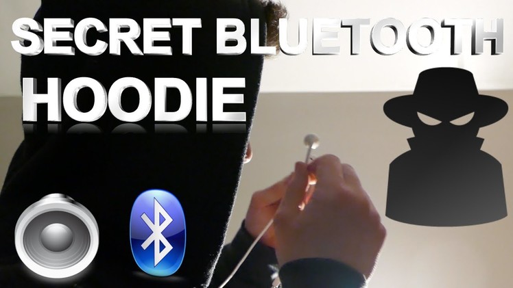 DIY Hidden Bluetooth Hoodie (Cheap.Tangle Free Headphones)