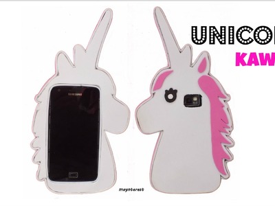 DIY: How to make a kawaii unicorn PHONE CASE
