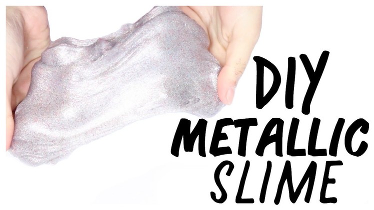 DIY Metallic Slime!