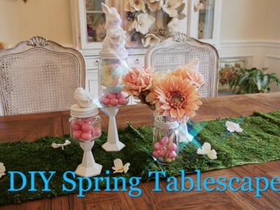 DIY on the FLY Spring Tablescape