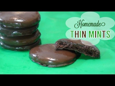GIRL SCOUT COOKIE THIN MINTS RECIPE