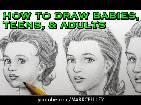 How to Draw Babies, Teens, & Adults