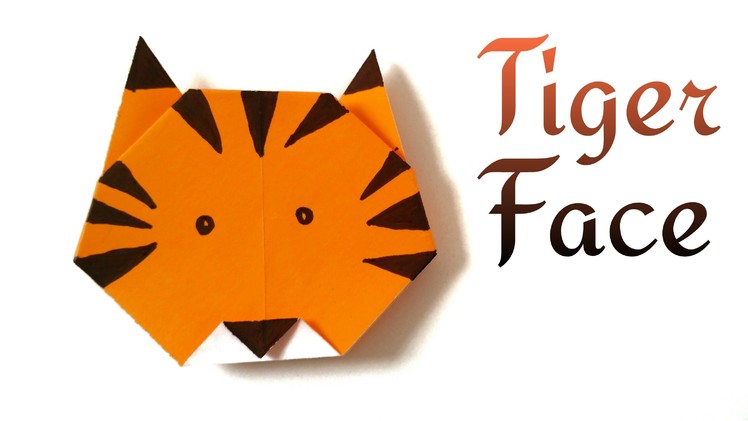 How to make a easy Paper " Tiger 