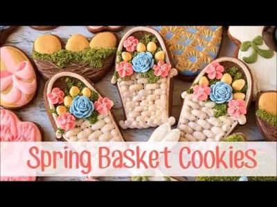 How to Make Decorated Easter Basket Cookies