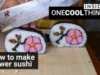 How to make flower sushi | One Cool Thing
