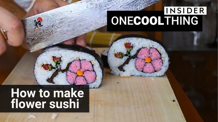 How to make flower sushi | One Cool Thing