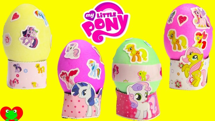 How to Make My Little Pony Easter Eggs
