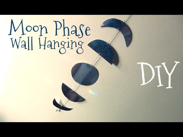 Moon Phase Wall Hanging ♥ DIY Décor
