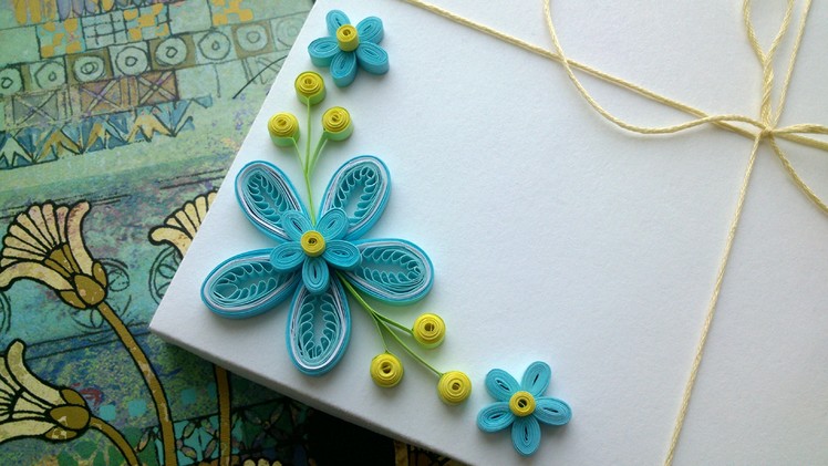 Quilling Flowers Tutorial: how to make Quilling flowers using a comb