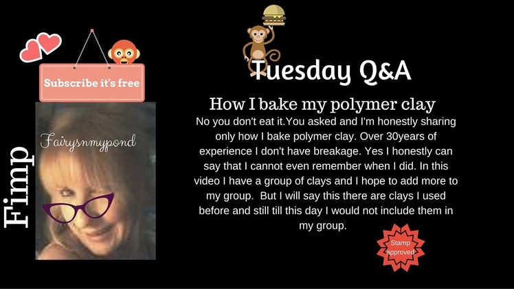 Tuesday Q&A How do I bake my polymer clay