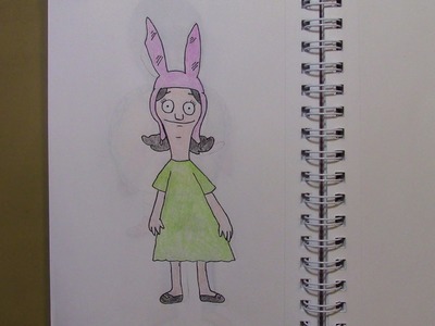 376 - How to Draw Louise Belcher from Bob's Burgers