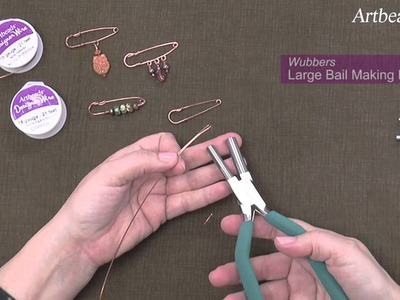 Artbeads Mini Tutorial - DIY Kilt Pin Brooch with Cheri Carlson