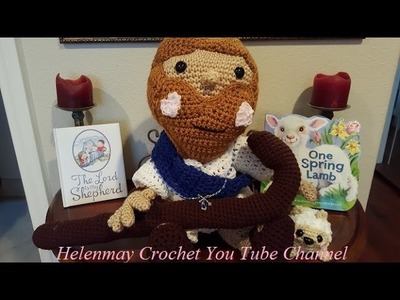 Crochet Jesus Shepherd Doll Part 1 of 2 DIY Tutorial