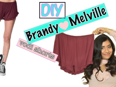 DIY Brandy Melville Shorts | FashionMoksha