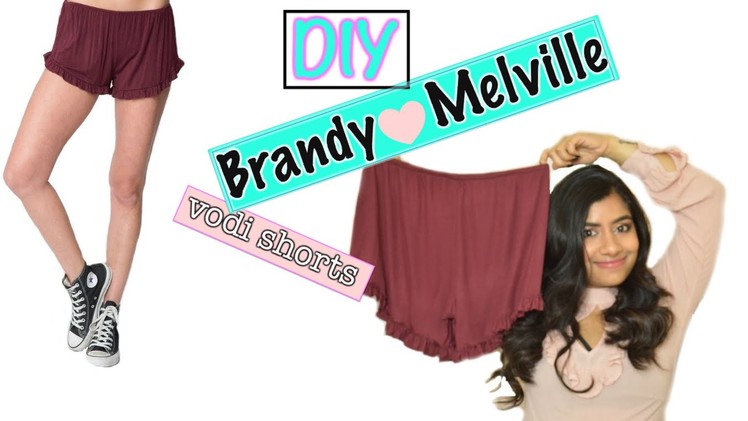 DIY Brandy Melville Shorts | FashionMoksha