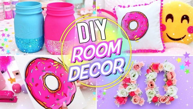 DIY BRIGHT & FUN ROOM DECOR! Pinterest Room Decor for Spring!