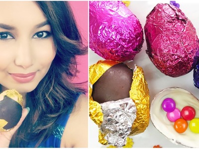 DIY Chocolate Easter Eggs | #ChipperTreats | Sonal Sagaraya