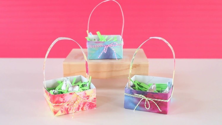DIY Easter Basket Treat Boxes