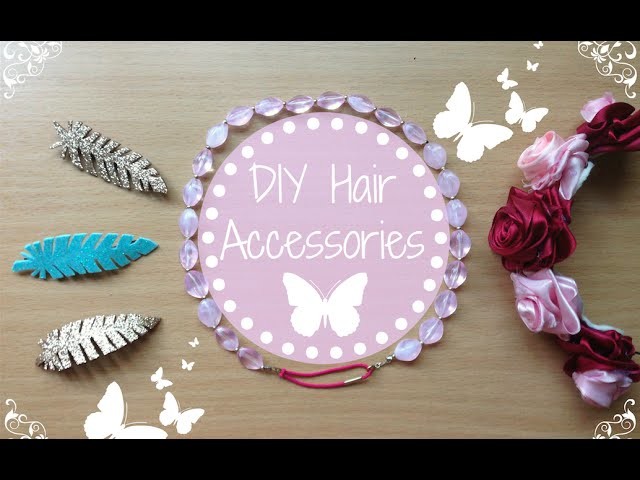 ✿ ❀ DIY Easy Hair Accessories ❀ ✿