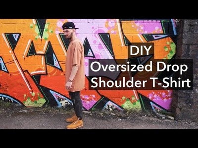 DIY | Oversized Drop Shoulder T shirt