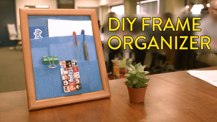 DIY Picture Frame Organizer