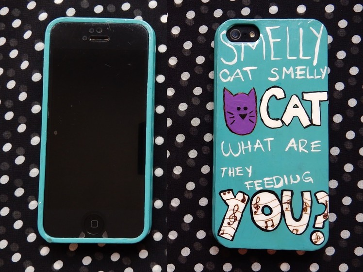 DIY Smelly Cat CellPhone Case |Phoebe Buffay Inspired