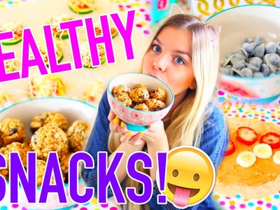 Easy DIY Healthy Snack Ideas!