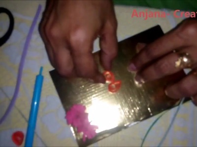 Easy Steps to make Paper Quilling Greeting Cards | How to make Paper Quilling Greeting Card