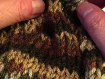 How I Knit - Holding Yarn in the Left Hand