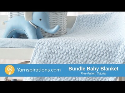 How To Crochet a Baby Blanket: Bundle Blue