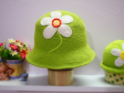 How to crochet a hat step by step