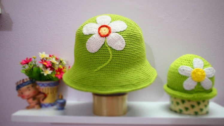 How to crochet a hat step by step