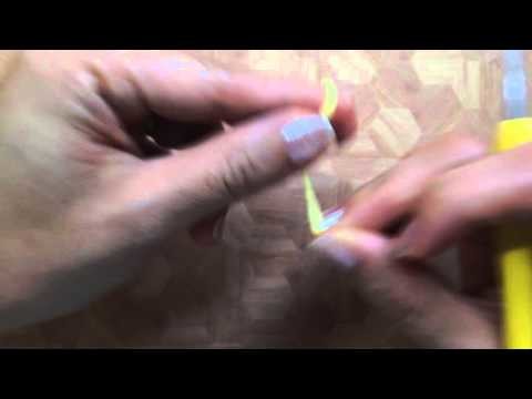 How to crochet Gudetama's arms