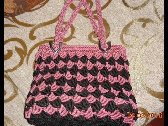 How to: crochet handbag pattern