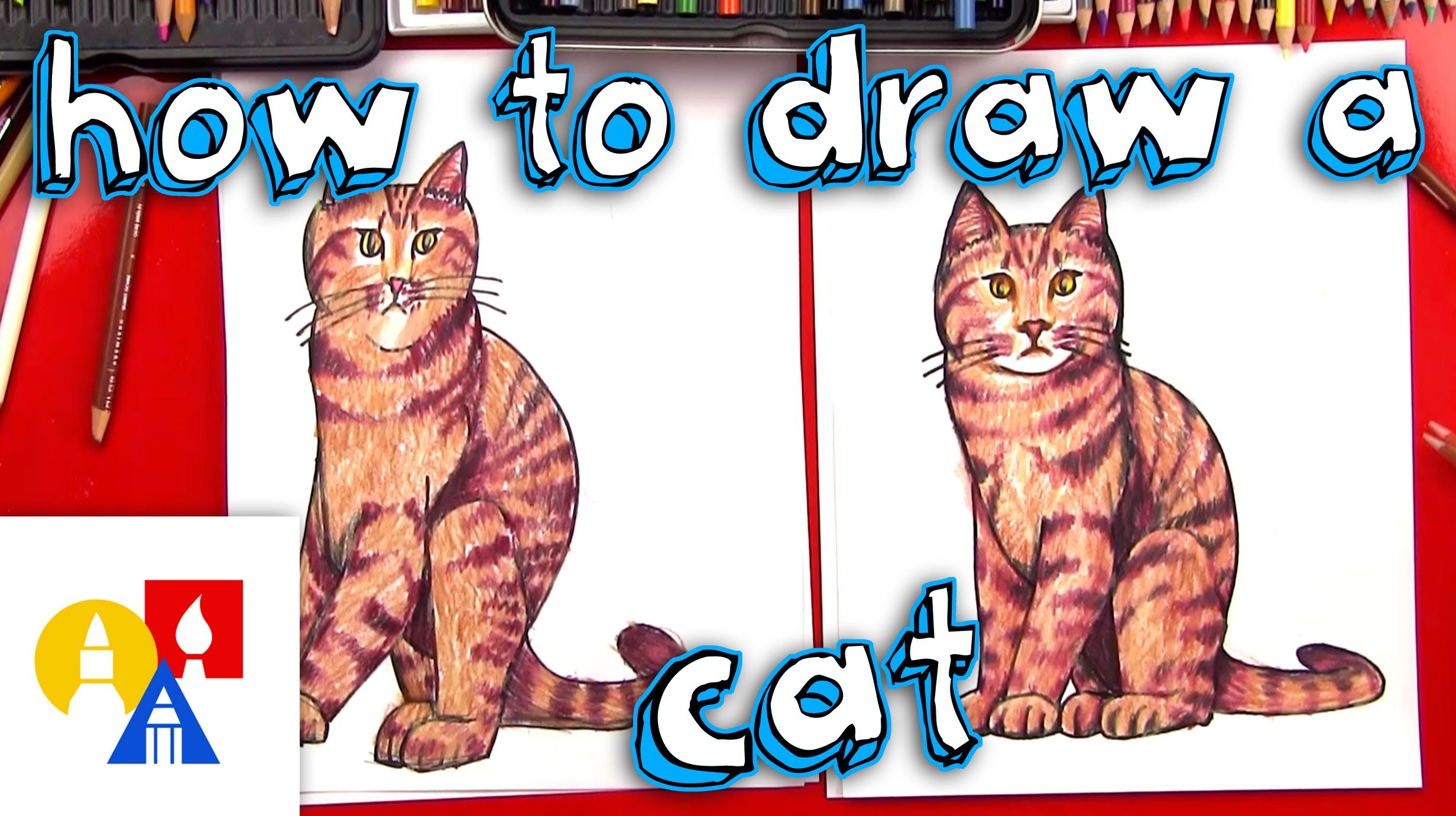 How To Draw A Realistic Cat