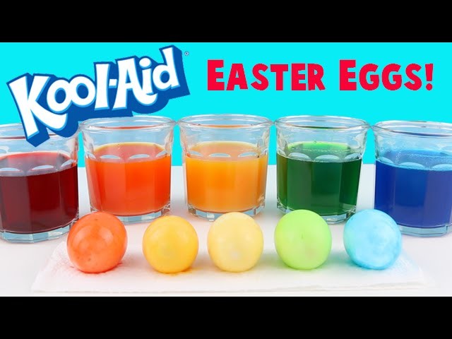 How to Dye Easter Eggs with KOOL AID! Super Easy DIY Tutorial