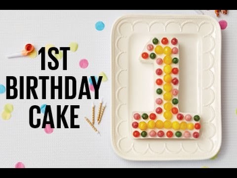 How to make a first birthday cake