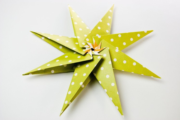 How to make a modular origami star