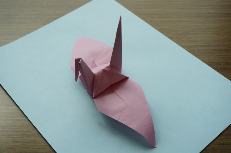 How to Make a Paper Crane - Easy Origami for beginners using printer paper!