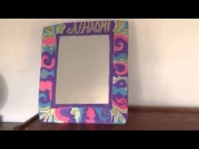 How To Make A Paper Mache Mirror